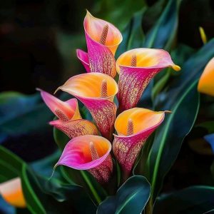 Калла Оникс купить по цене от 450р. в интернет-магазине «Посадика» с доставкой почтой в в Курчатове и по всей России – [изображение №1].