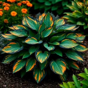 Хоста Бархатный Полог купить по цене от 560р. в интернет-магазине «Посадика» с доставкой почтой в в Курчатове и по всей России – [изображение №1].