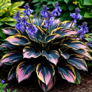 Хоста Пайн Эхо купить по цене от 699р. в интернет-магазине «Посадика» с доставкой почтой в в Курчатове и по всей России – [изображение №1].